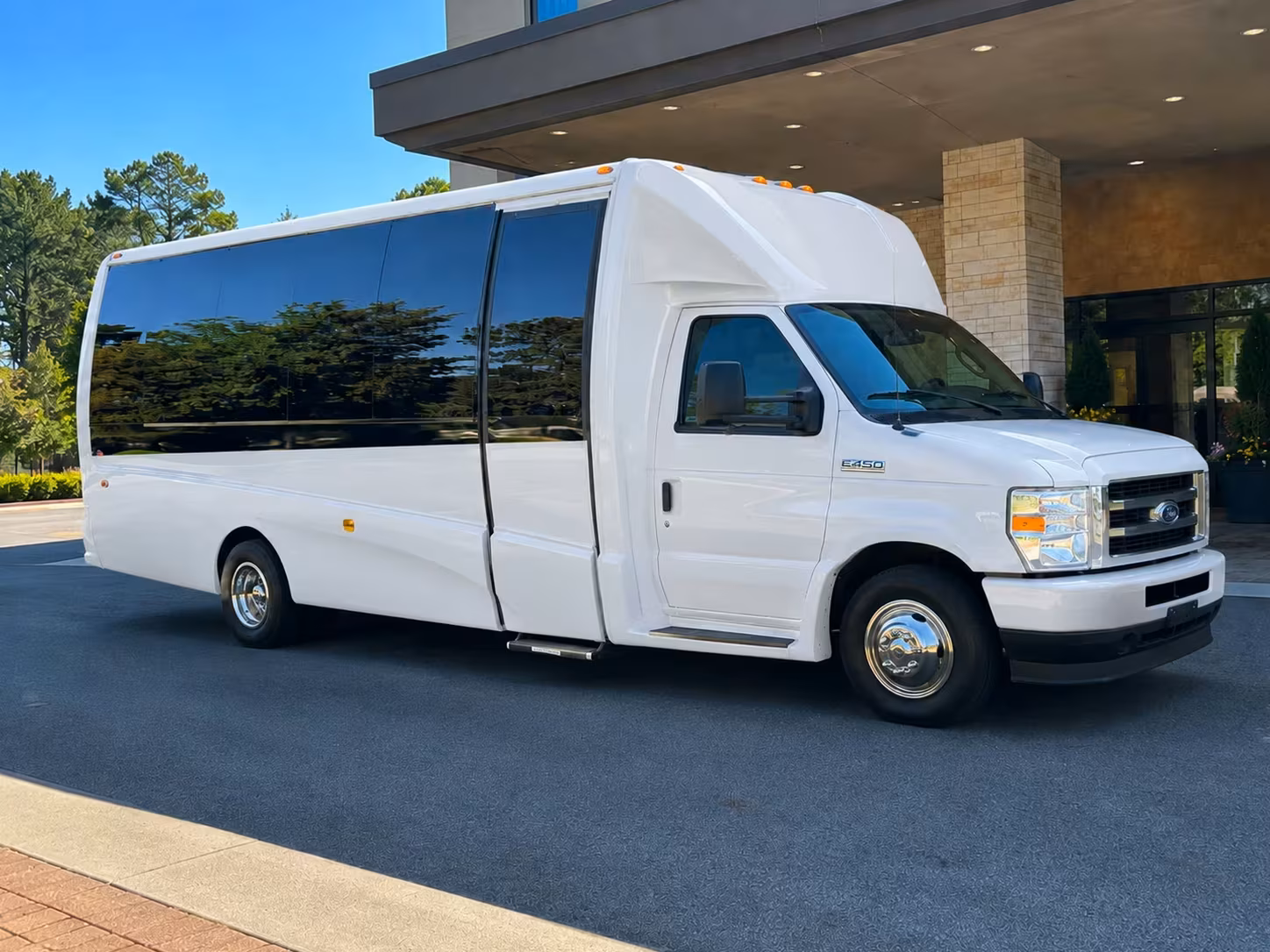 multi stop game day minibus rentals for sugar land groups