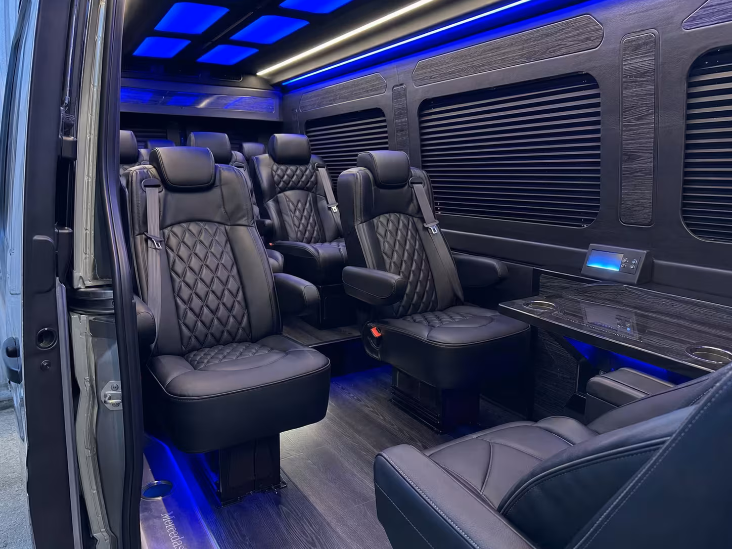 sprinter van transportation for groups and events across sugar land