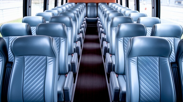 55 passenger charter bus interior sugar land