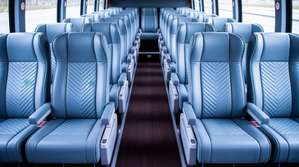 56 passenger charter bus interior sugar land