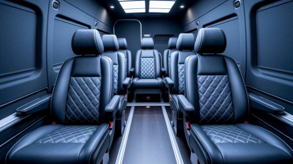 sprinter van with driver interior sugar land