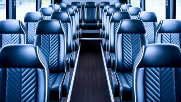 sugar land 15 passenger minibus inside