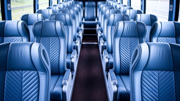 sugar land 50 passenger charter bus interior
